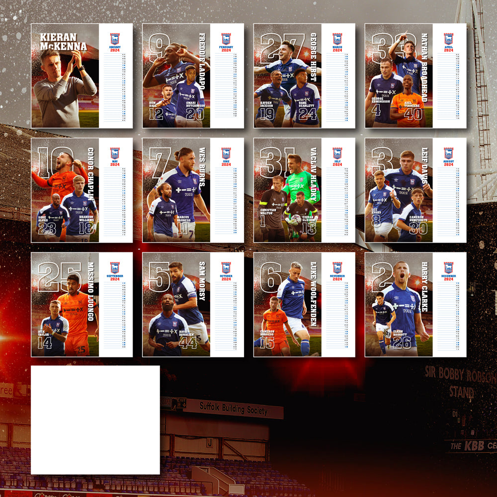 Official ITFC 2024 Desk Top Calendar