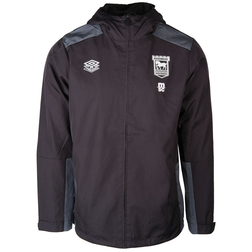 Umbro 2025/26 Black Shower Jacket Junior