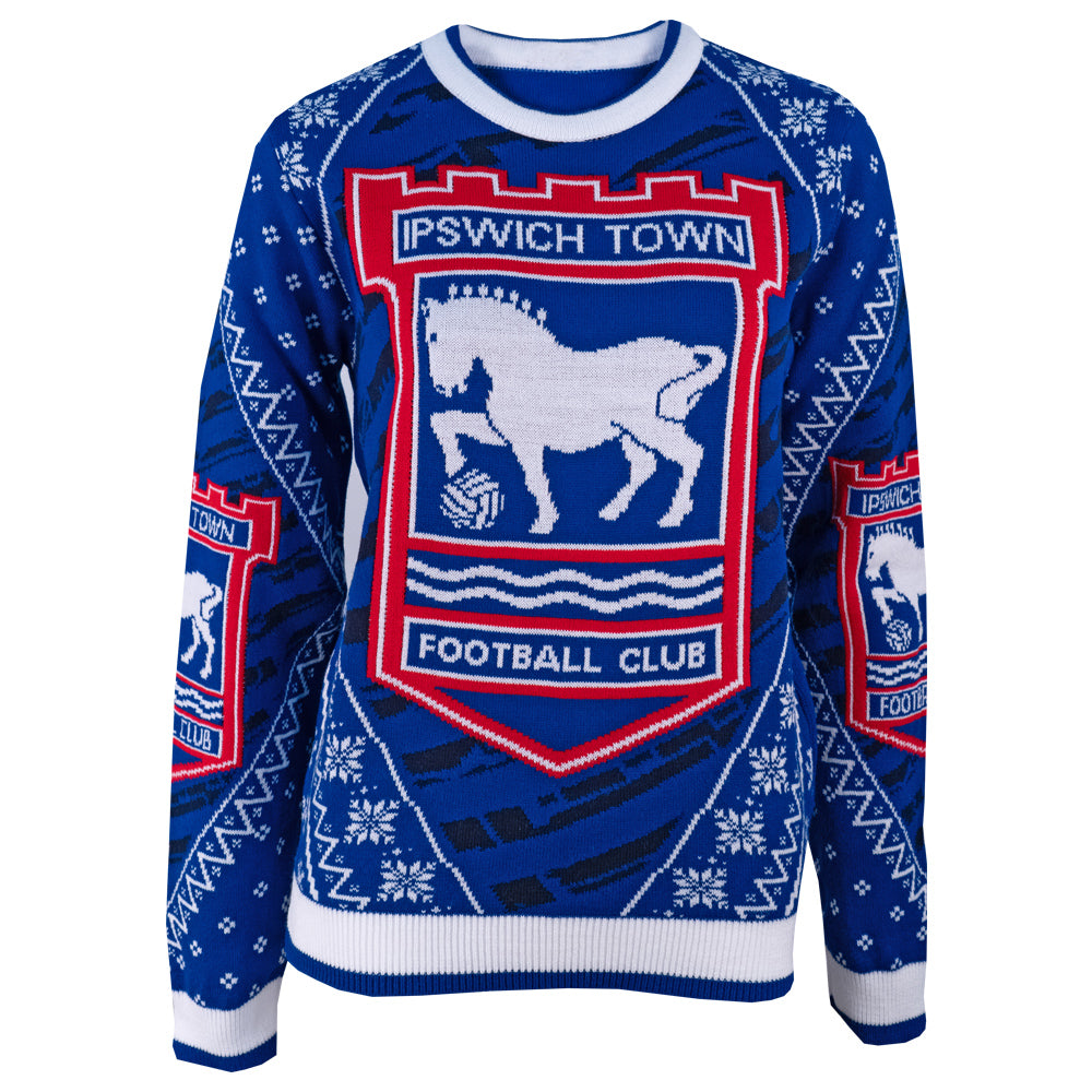 25/26 Crest Christmas Jumper Ladies