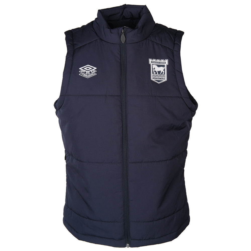 Umbro 2025/26 Navy Training Gilet Adult