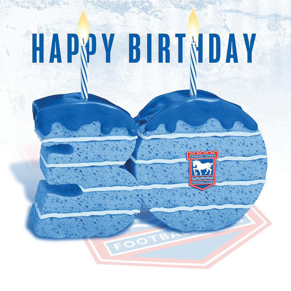 Happy 30th Birthday Cake Card