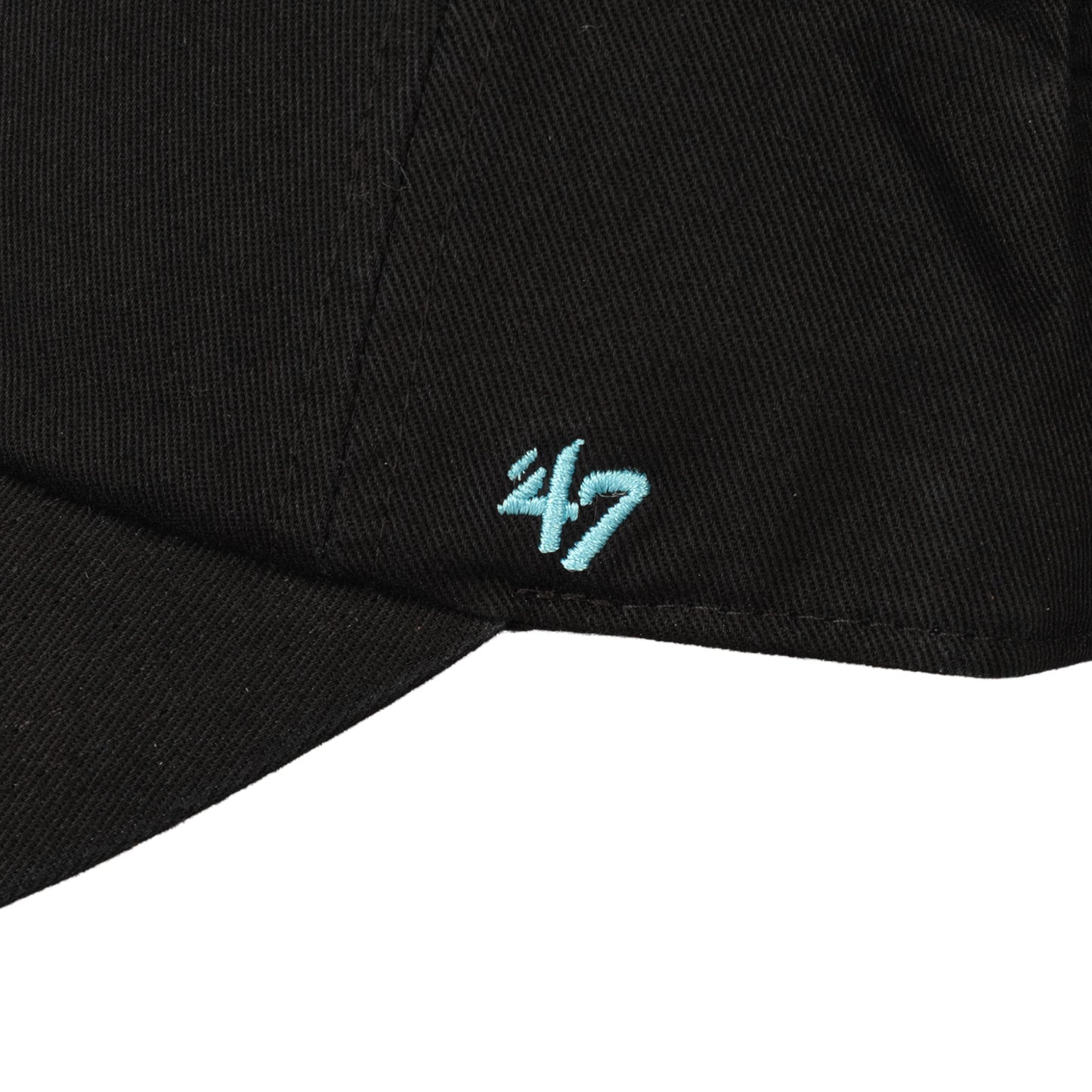 Metallic Blue Suffolk Punch 47 Clean Up Cap Black