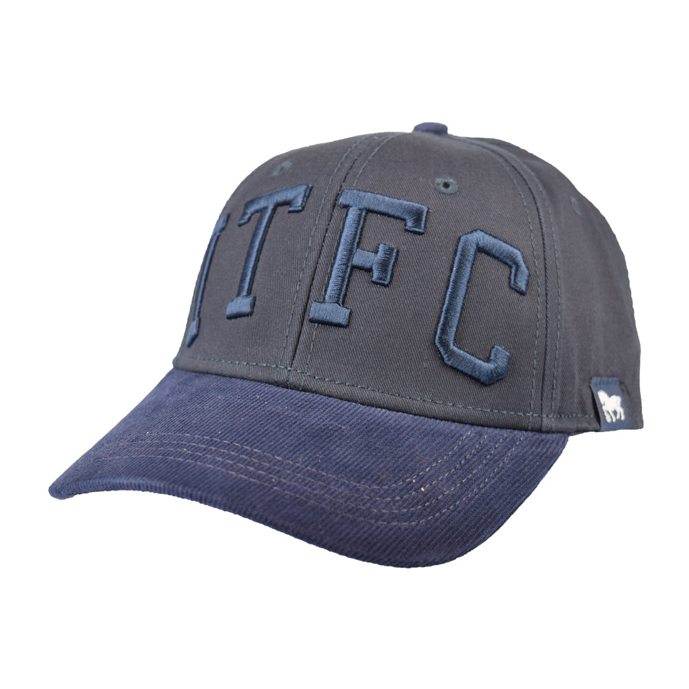 Ipswich Adult Navy Cord Cap