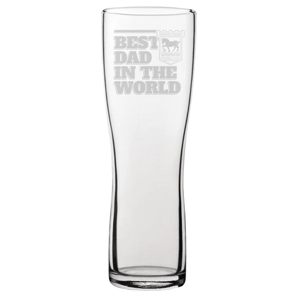 Best Dad Pilsner Pint Glass