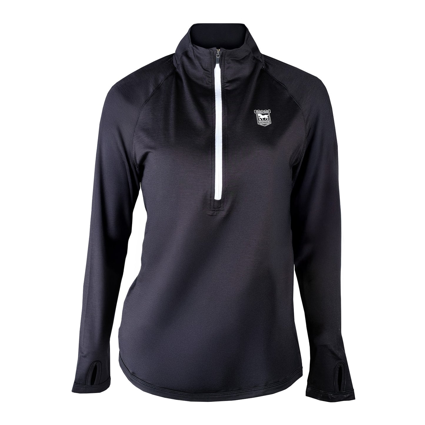 ITFC Black Gym Midlayer Top Ladies