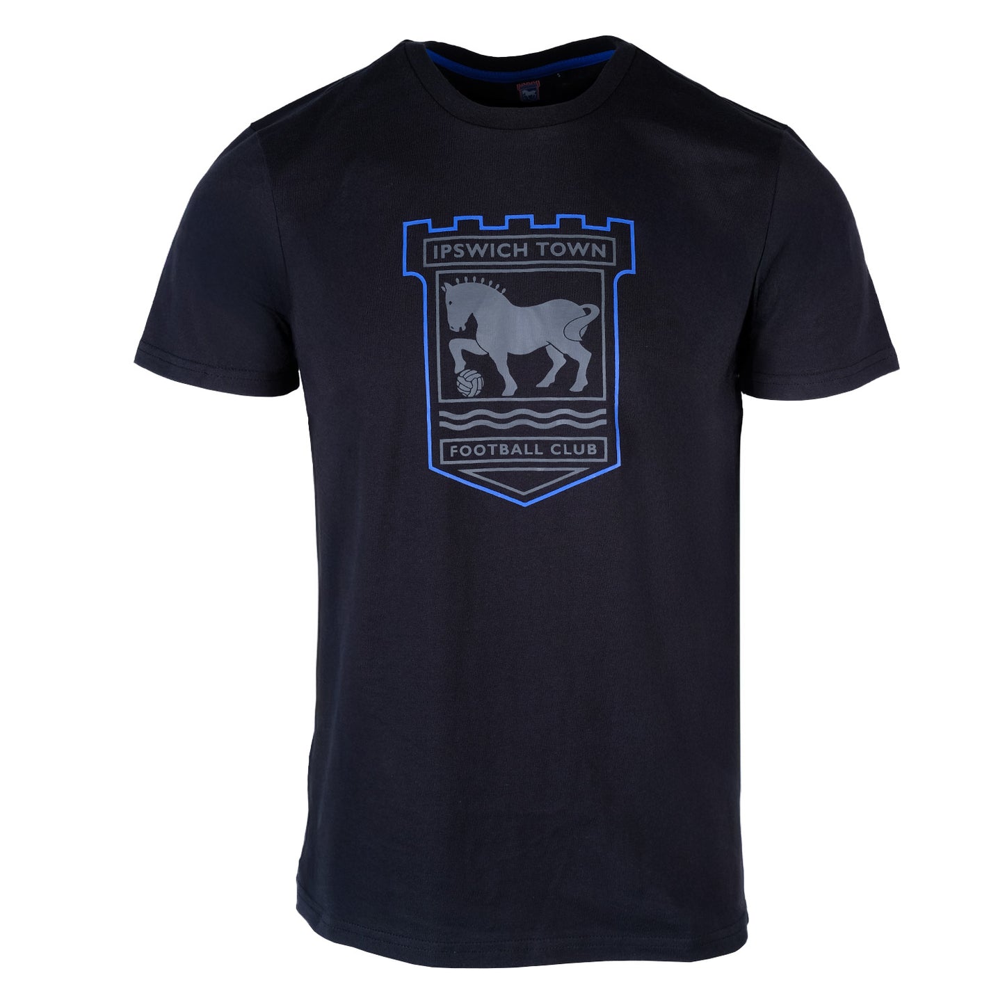 Black Keyline Crest Tee