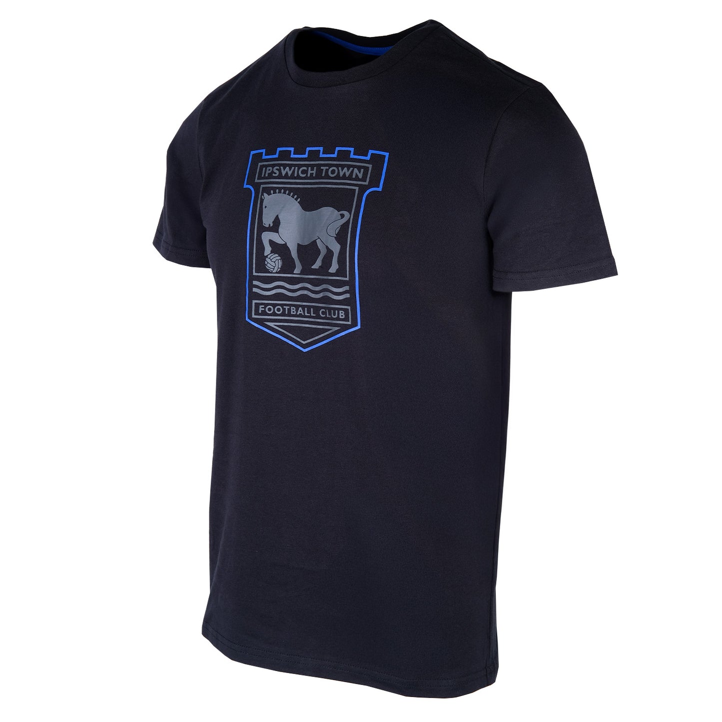 Black Keyline Crest Tee