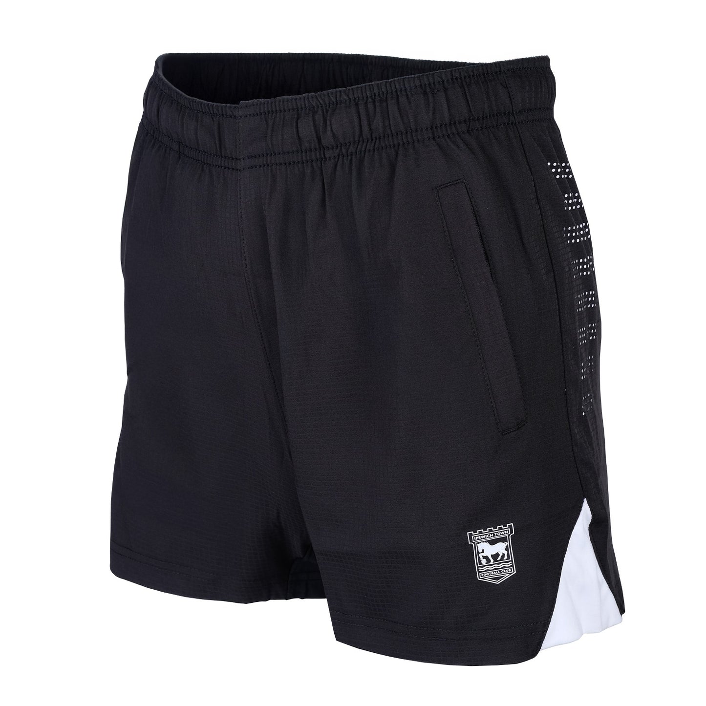 ITFC Black/White Gym Shorts Adult