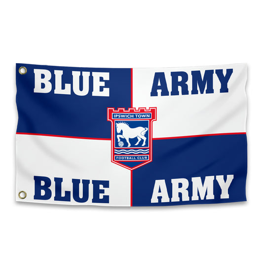 Blue Army 5x3 Mega Flag