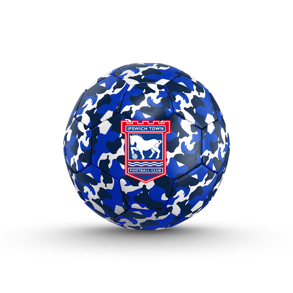 Blue/Navy/White Camo Ball Size 1