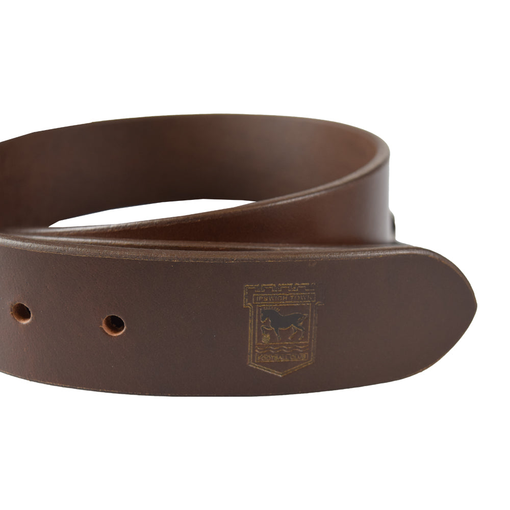 Blues Brown Leather Belt