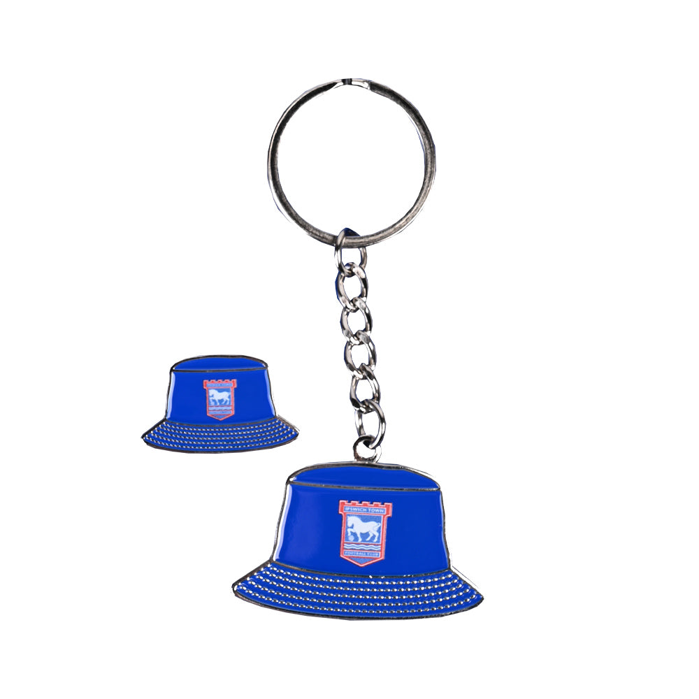 Bucket Hat Badge & Keyring Set