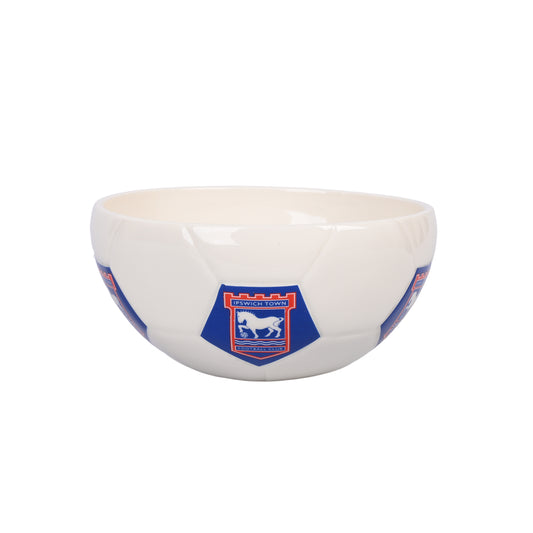 White/Blue Cereal Bowl