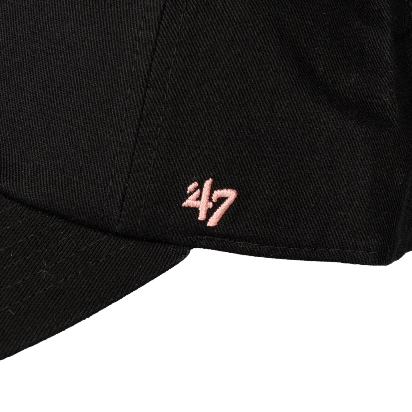 Metallic Pink Suffolk Punch 47 Clean Up Cap Black