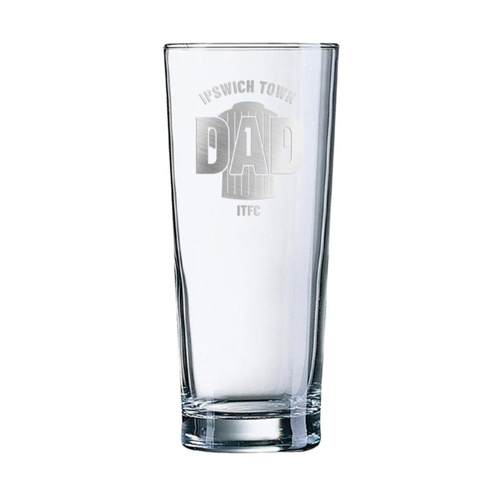 Ipswich Town Dad Pint Glass