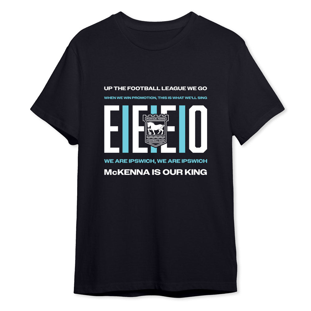 EIEIEIO Tee Black Adult