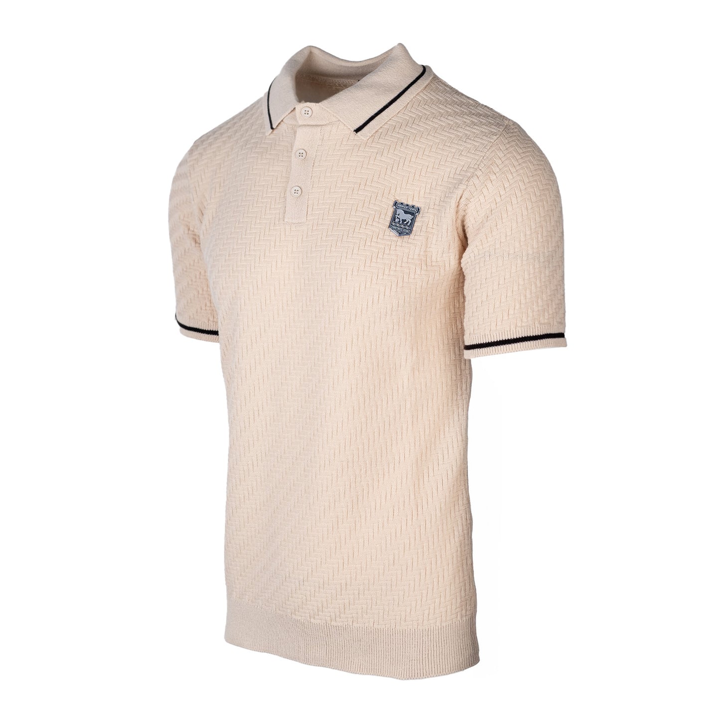 Flagstone Knitted Polo Cream