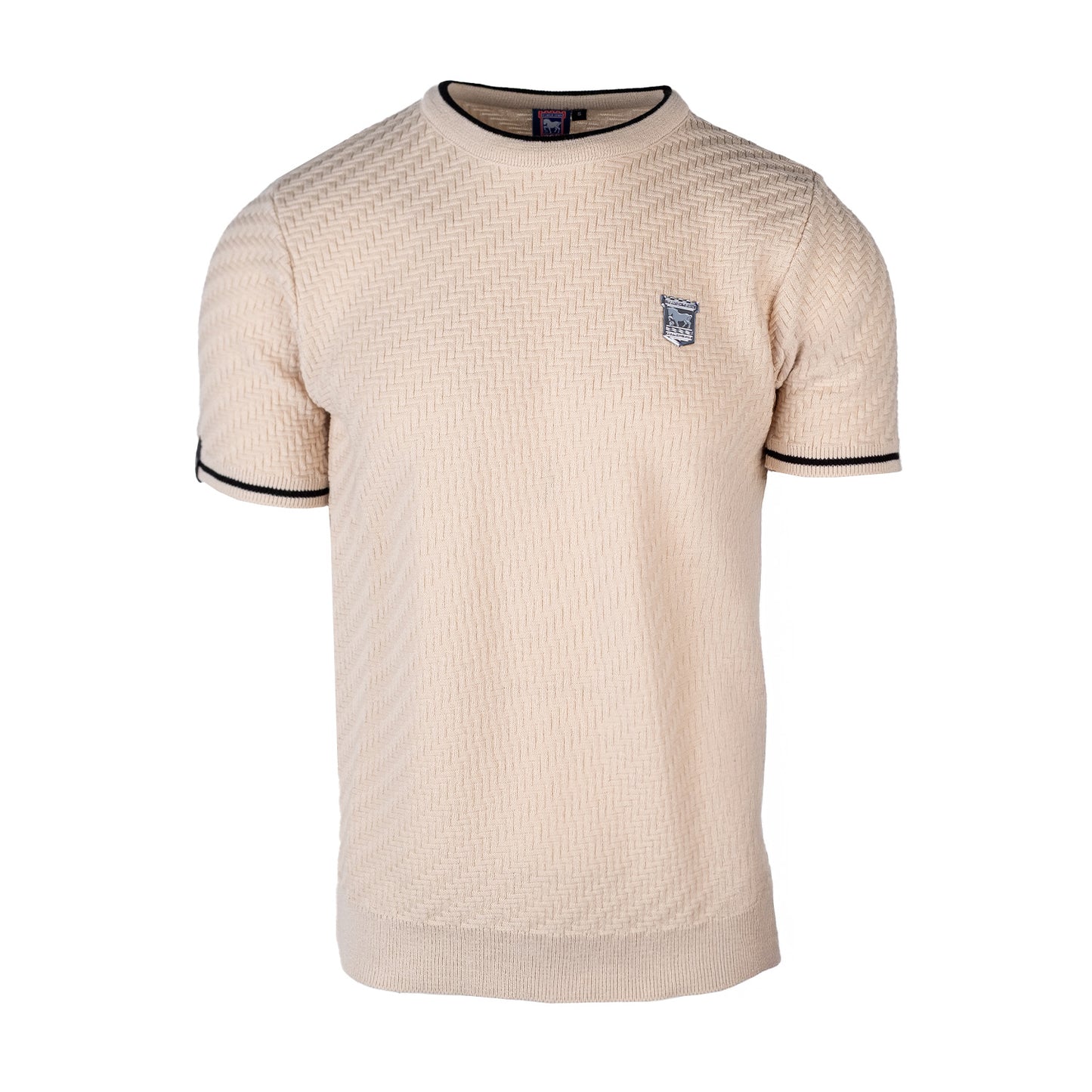 Flagstone Knitted Tee Cream