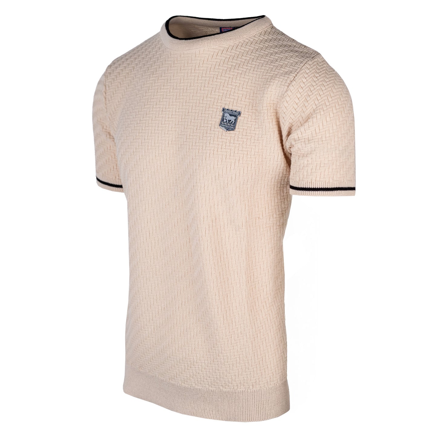 Flagstone Knitted Tee Cream