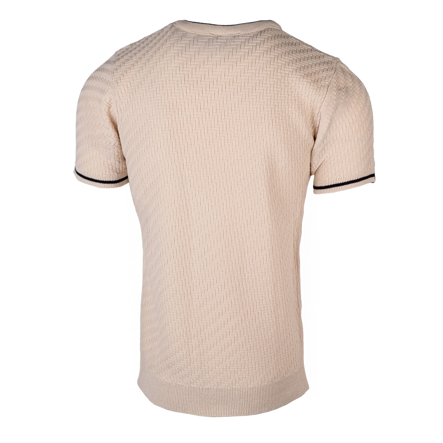 Flagstone Knitted Tee Cream