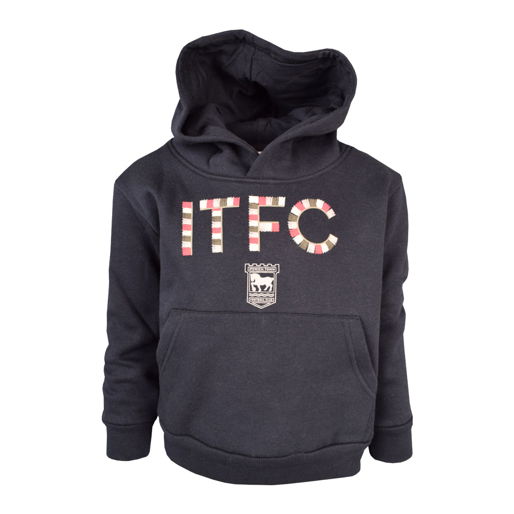 Girls Navy ITFC Hoody Junior