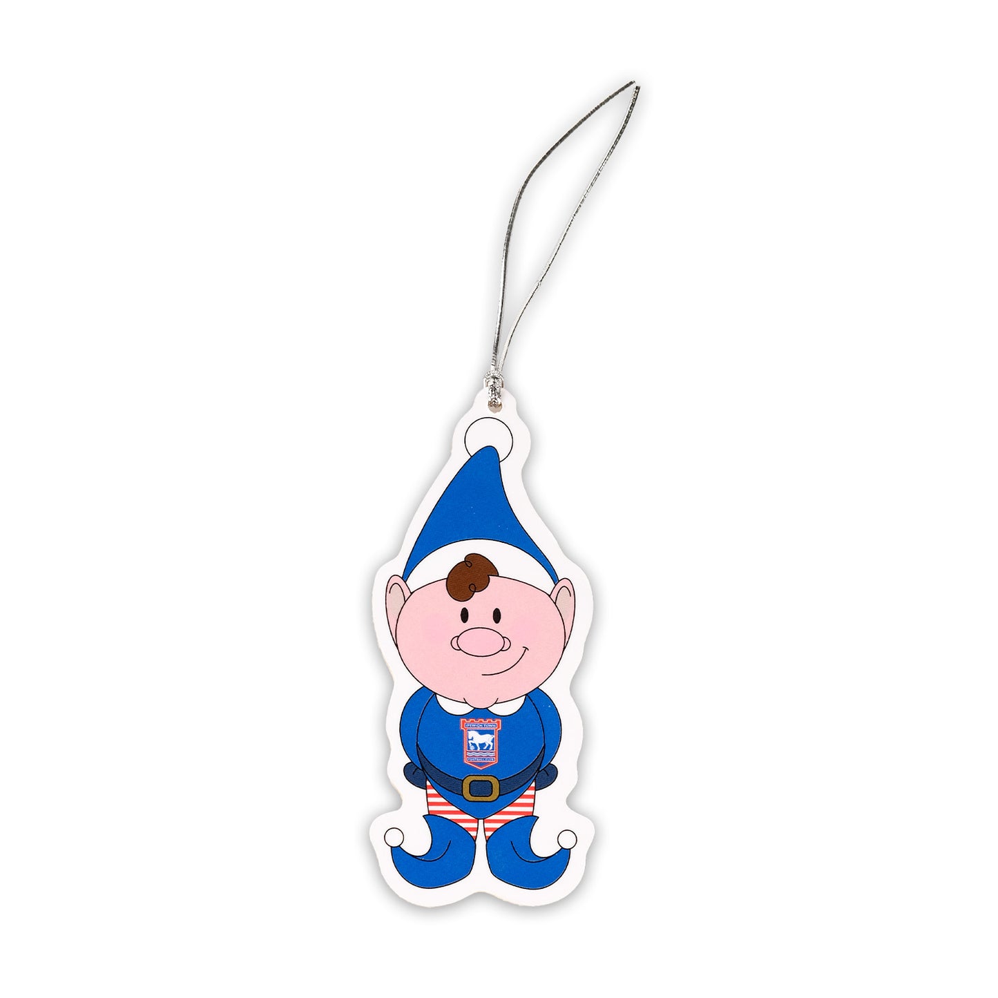 Hanging Wooden Elf Decoration