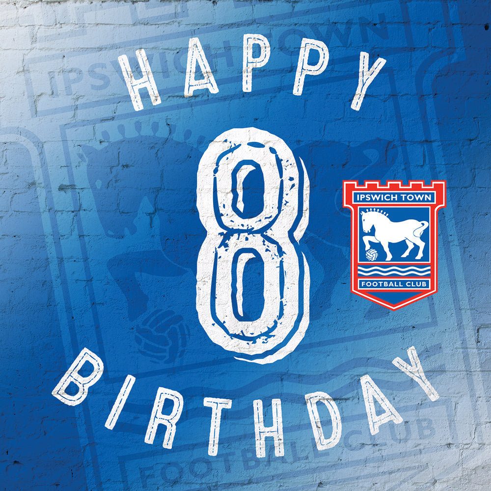 Happy 8th Birthday Card