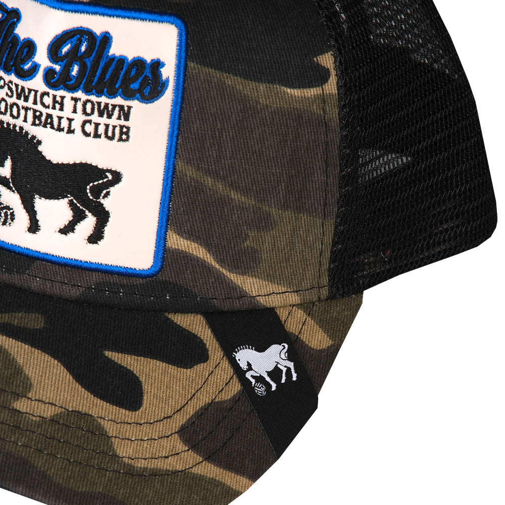 Horse Patch Camo Trucker Adult