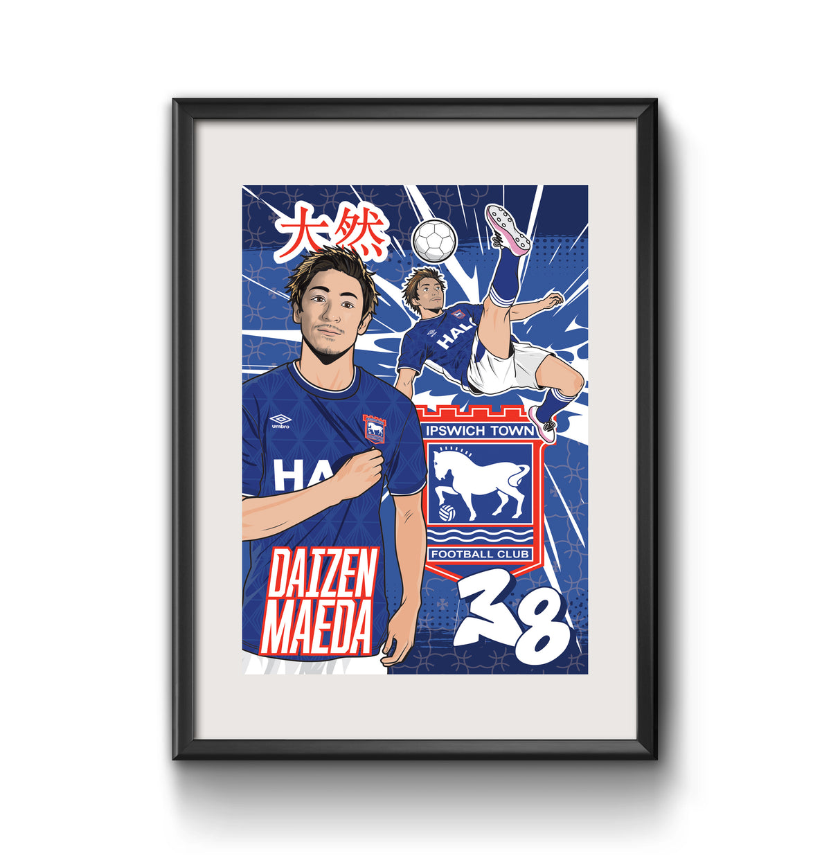 Daizen Maeda A3 Print