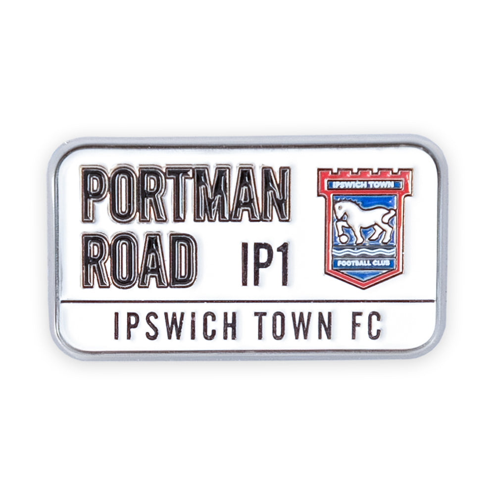 Portman Road Street Sign Pinbadge