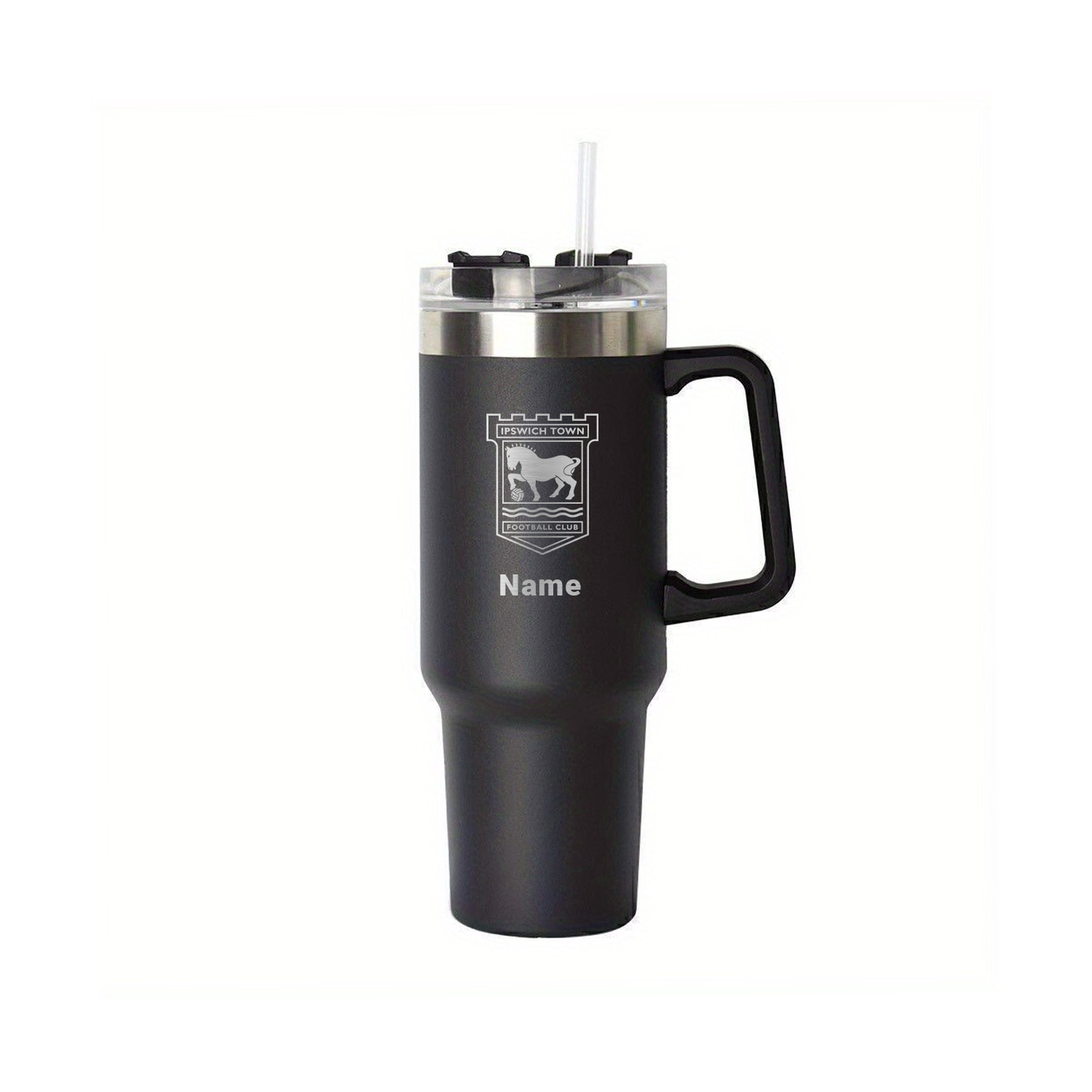 ITFC 40oz Black Tumbler Personalised