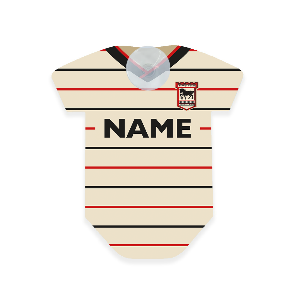 26/27 Away Kit Car Hanger Personalised