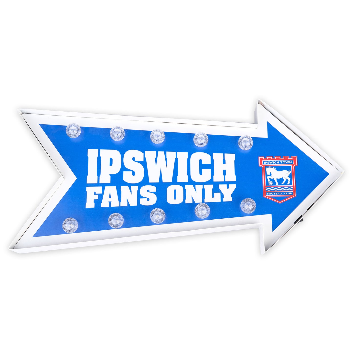 ITFC Arrow Light Sign