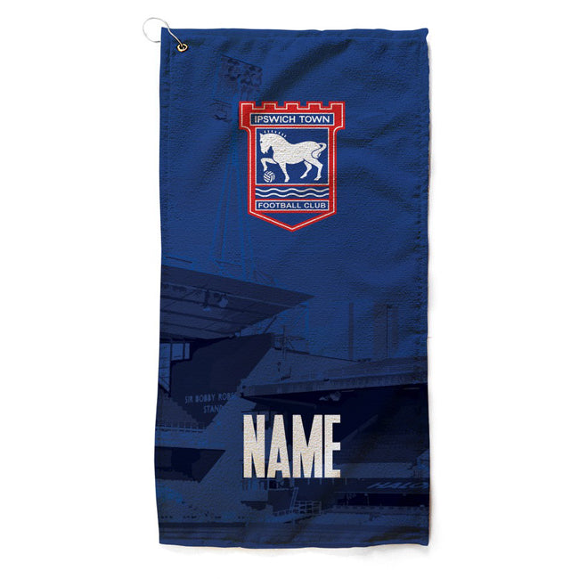 Ipswich Town Golf Towel Personalised