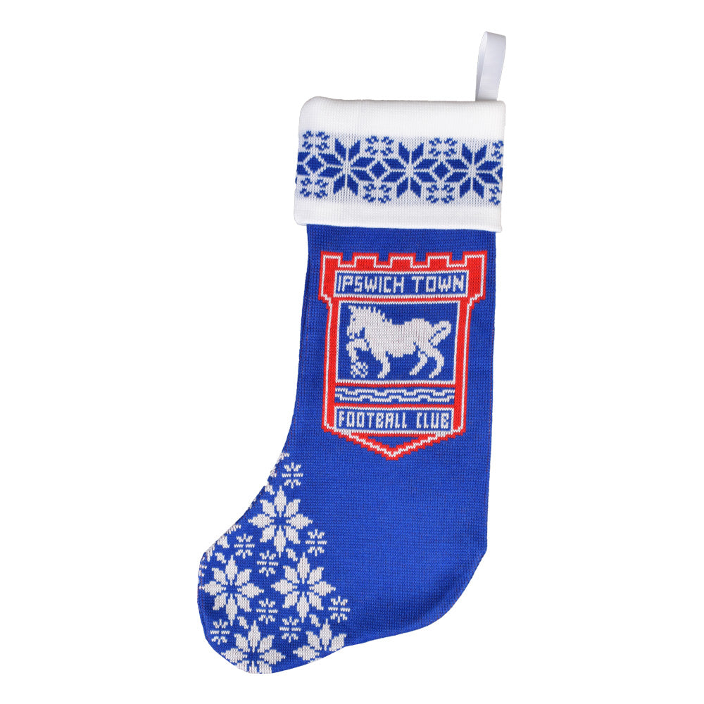 Jacquard Knit Xmas Stocking