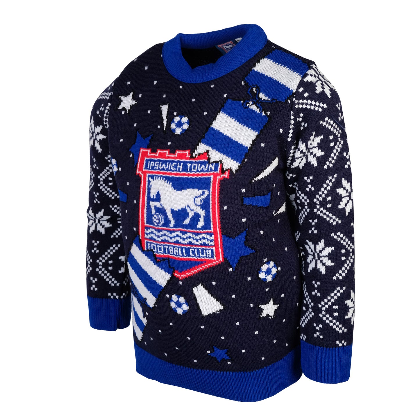 ITFC Cracker Xmas Jumper Junior Navy
