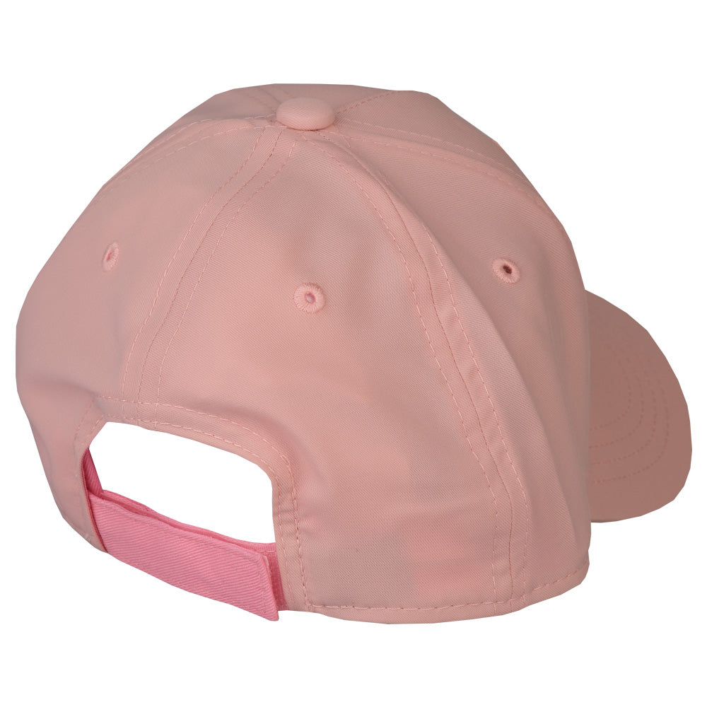 Junior Pink Woven Crest Cap