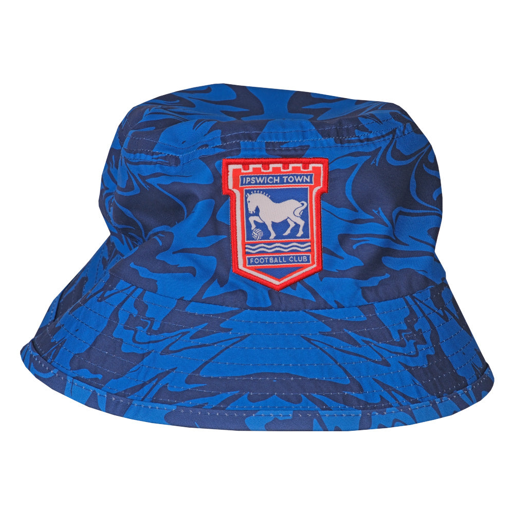 Junior Reversible Navy Tye Dye Bucket Hat