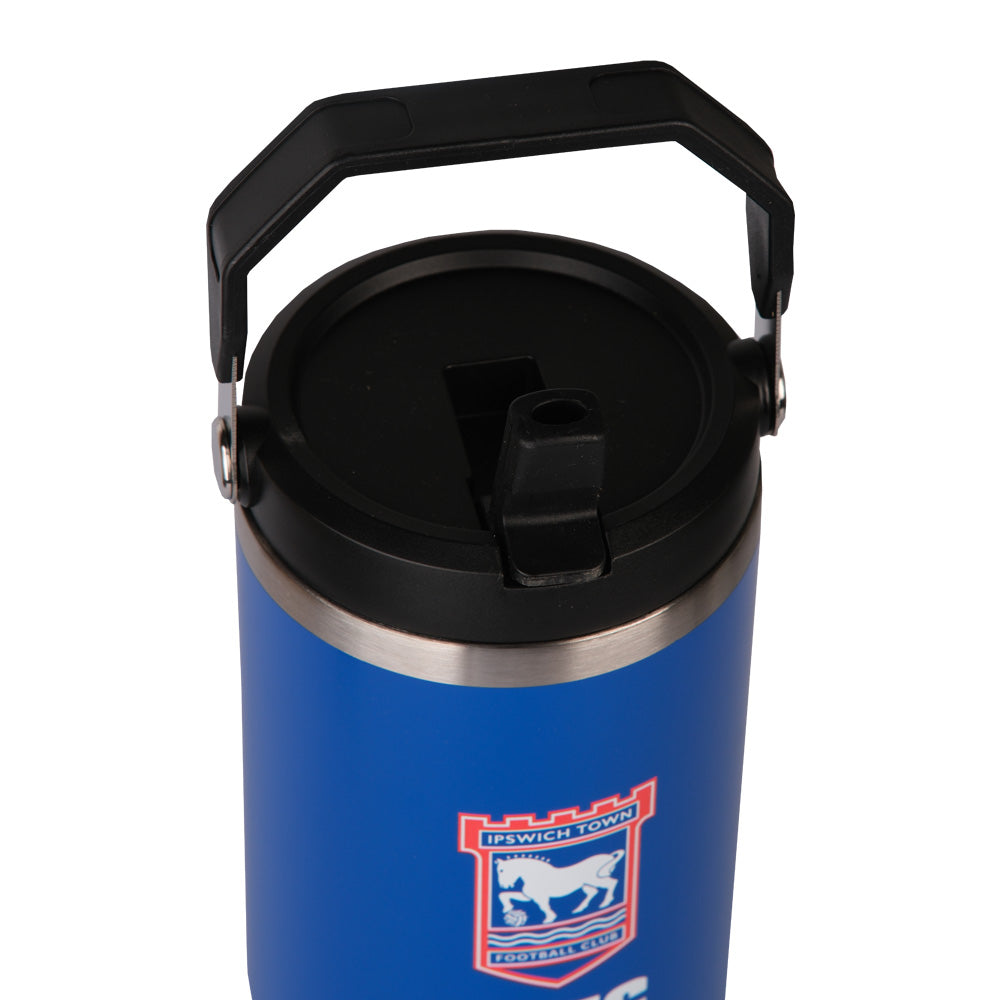 Large Blue Carry Beaker