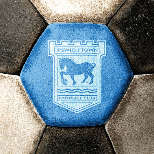 Leather Ball Crest Card