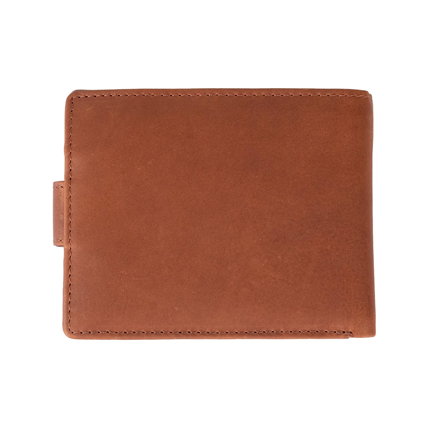 Brown Leather Logo Notecase Wallet