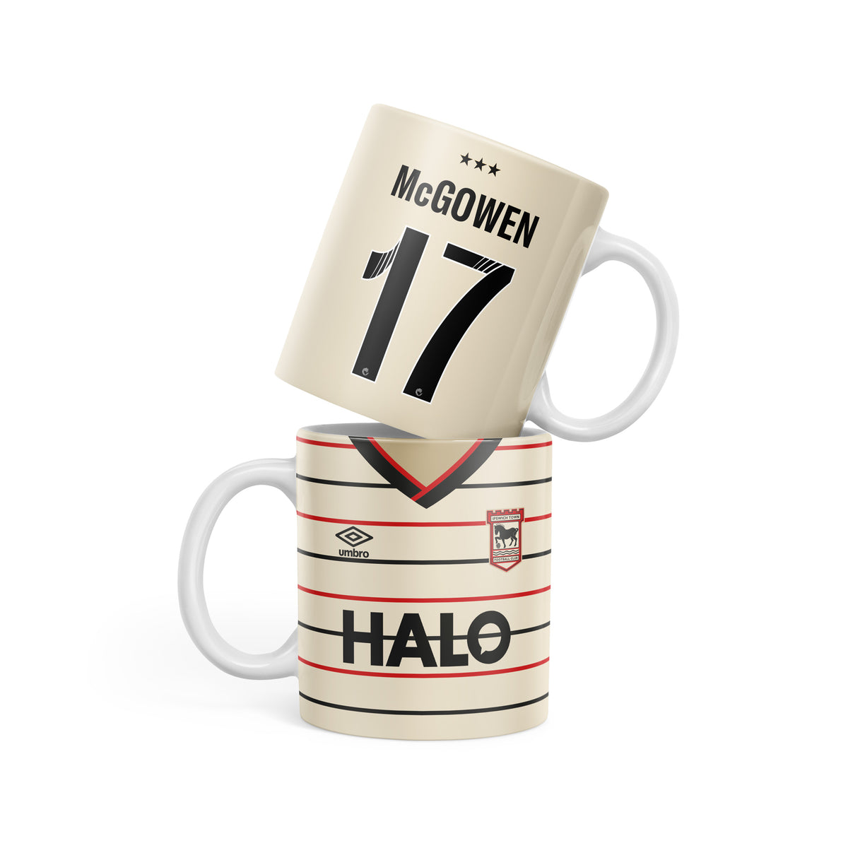 26/27 McGowan 17 Away Mug