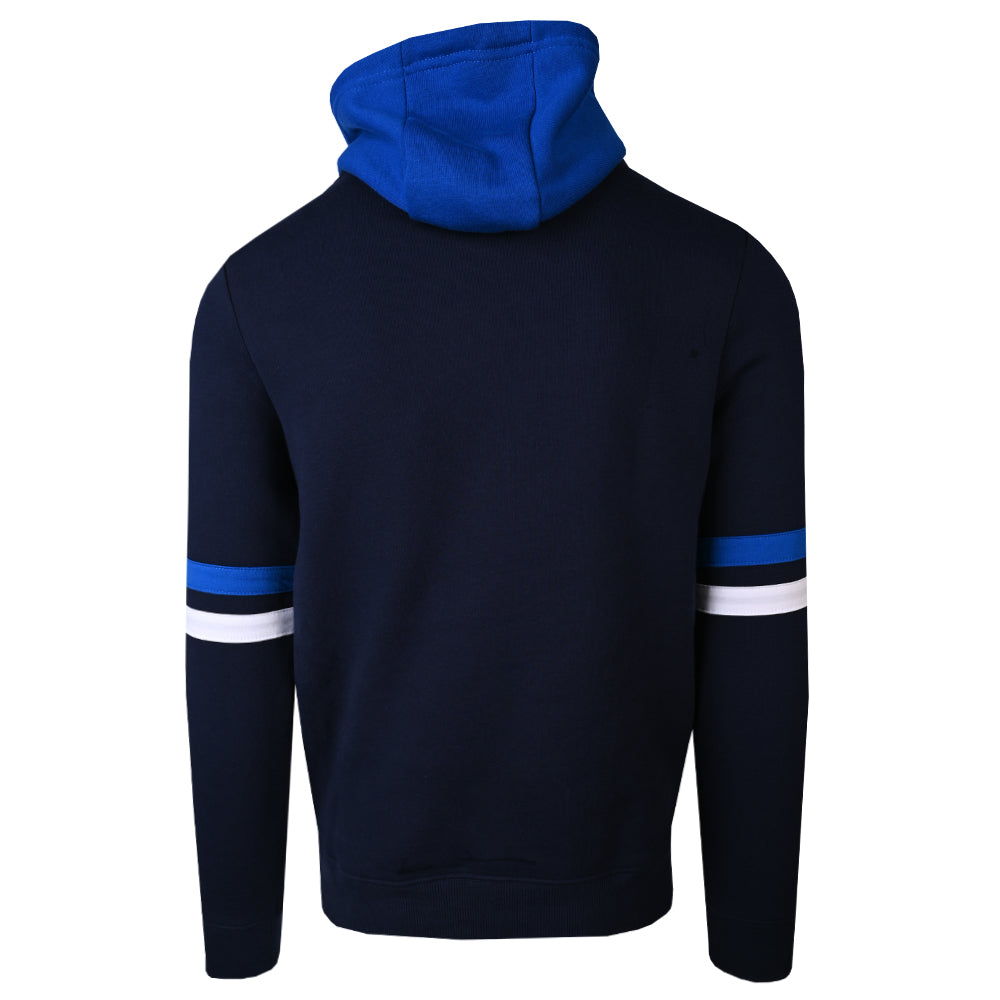 Navy Core Sleeve Panel Hoody