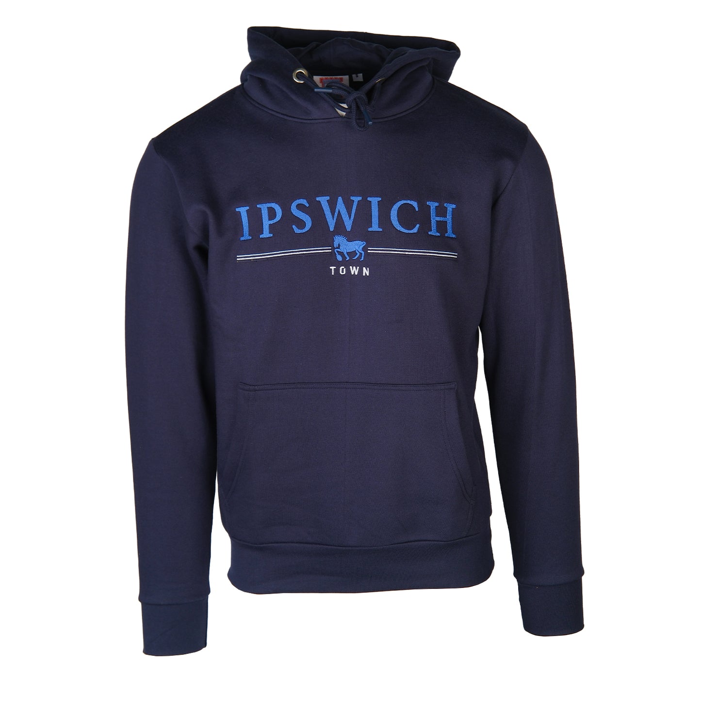 Navy Melton Hoody