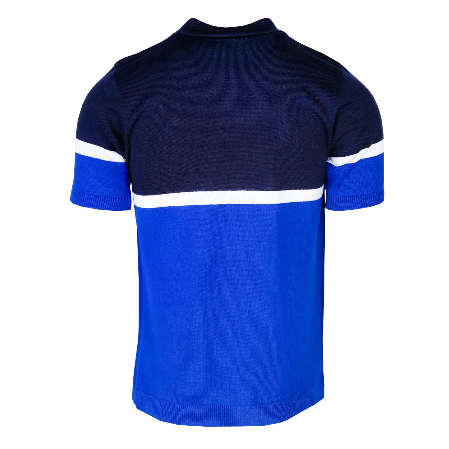 Navy/Royal Knitted Polo