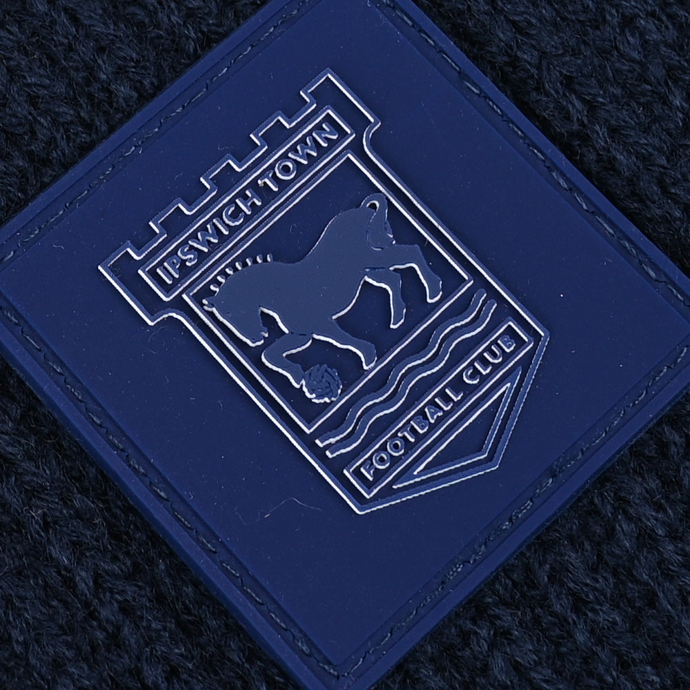 Navy Tipped Scarf
