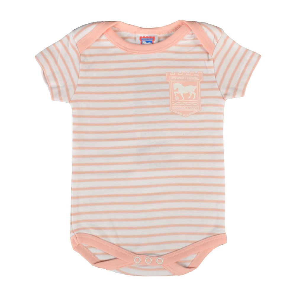 Pink Crest Bodysuit