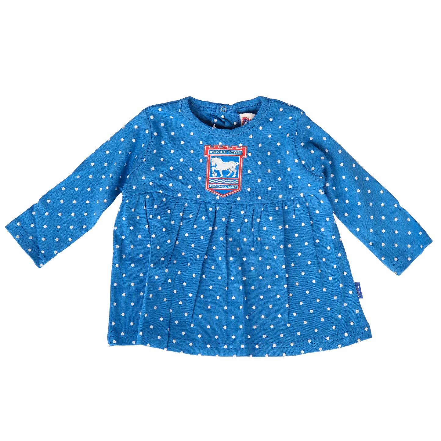 Polka Dot Crest Dress