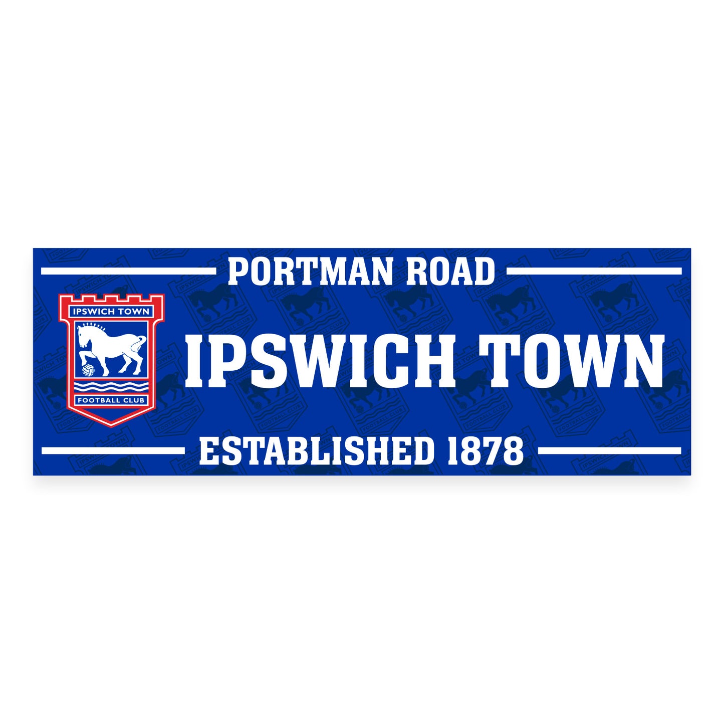 Ipswich Town Window Sticker