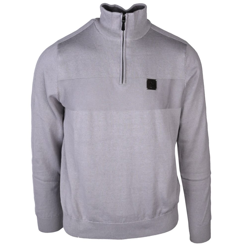 Premium Grey 1/4 Zip Top